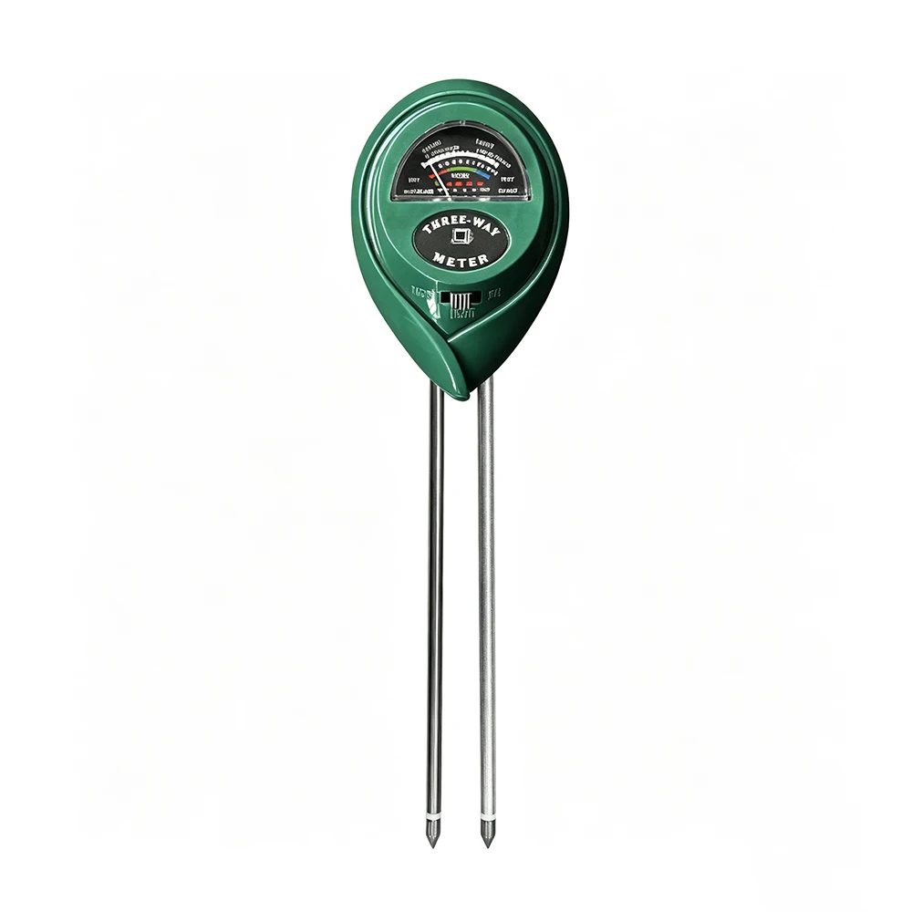3-in-1 Boden-Feuchtigkeits-pH-Messgerät Säure-Feuchtigkeits-Sonnenlicht-pH-Tester für Gartenpflanzen Blumen Feuchtigkeitsmessgerät Testinstrument – Detail 4