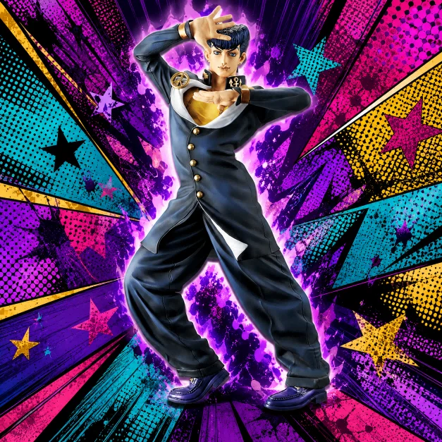 Jojo Anime Actionfigur Modell Statue Desktop-Ornament Sammlerstück Kleines Geschenk Halloween Weihnachten Valentinstag Geschenkdekoration