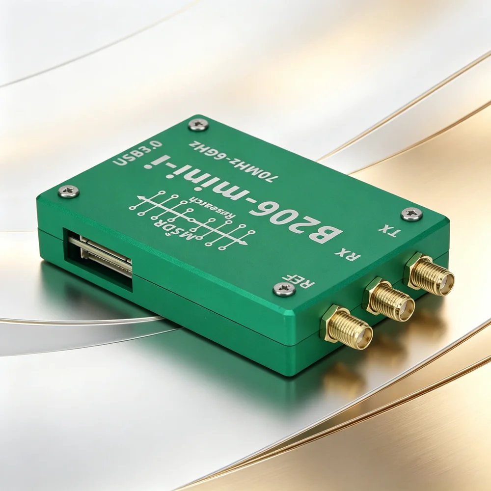 HamGeek B206 Mini-i 70MHz-6GHz SDR Development Board AD9364 USB3.0 1TX 1RX Compatible with Opensource UHD