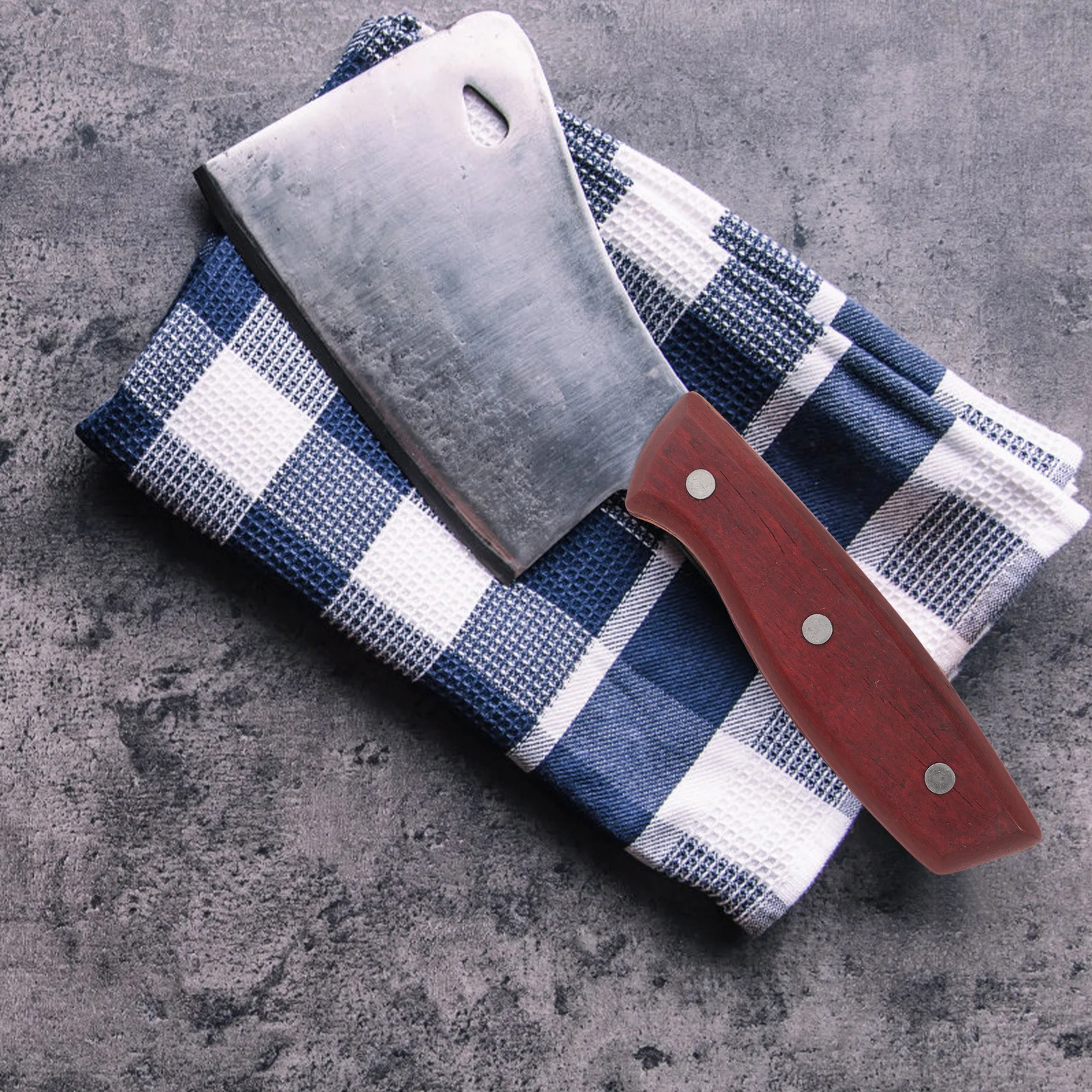 

Kitchen Knife Handle Accessories Grip Practical Wooden for Replacement Tool