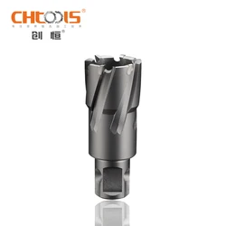 CHTOOLS Carbide Tipped Annular Cutter with Weldon Universal Shank Diameter 12-65mm × Depth 35mm TCT Drill Bit