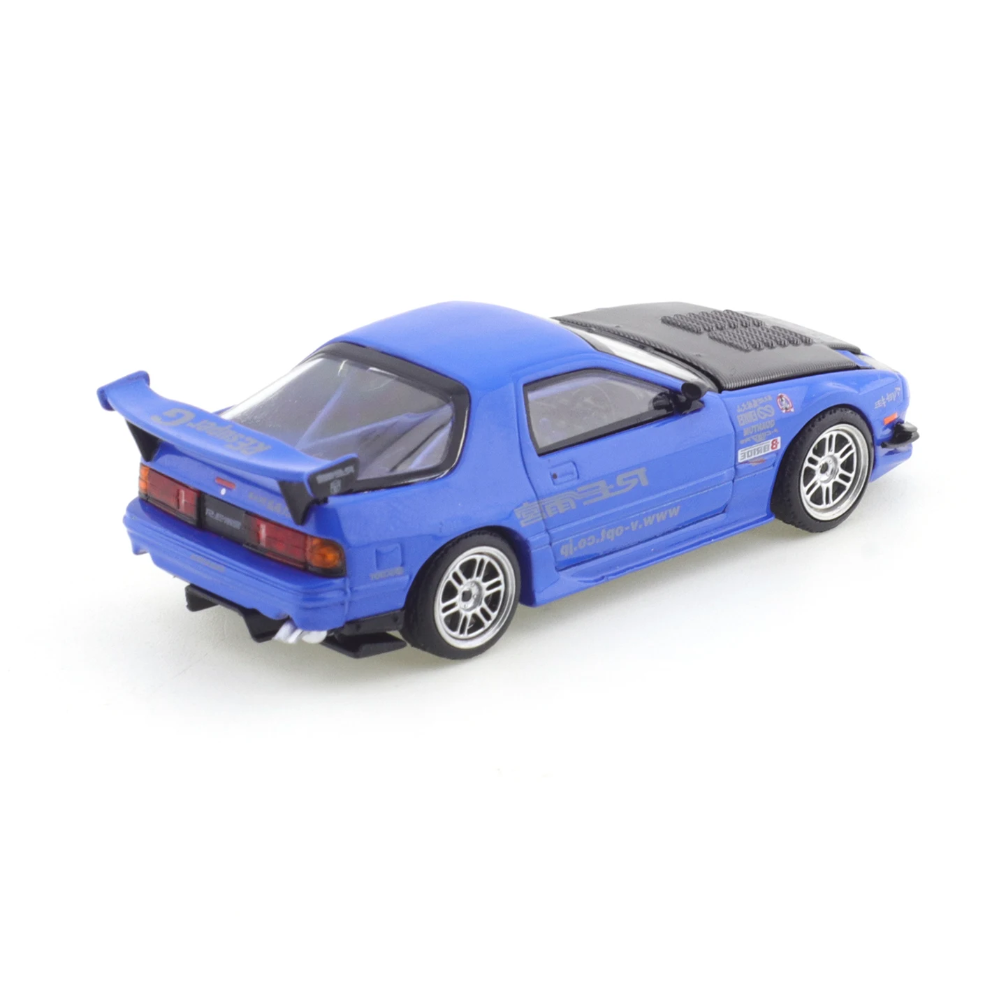 Xcartoys 1/64 pop race mazda rx7 fc3s re amazya carro liga veículo de motor diecast metal modelo crianças presente natal brinquedos para meninos