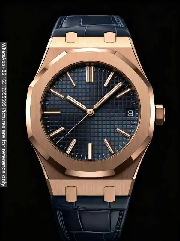 Reloj de Lujo para Hombre de 42 mm, Exquisito y Tradicional, Acero Inoxidable 904L, Movimiento Automático, Reloj Artesanal Fino, Elegante y de Primera Calidad