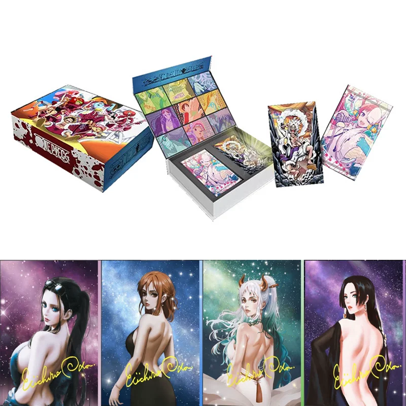 

One Piece Cards Anime Character Collection Book Card Embossed Metal Card GSP Thick Card Christmas Toy Birthday Gift