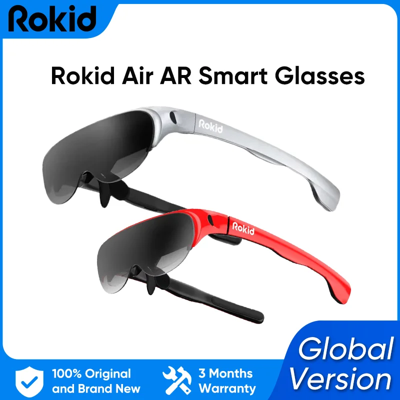 New Rokid Air 3D AR Glasses Foldable VR Smart Glasses 120