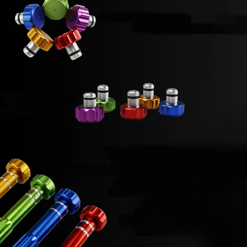 Five In One Multiple Colors Screwdriver Set for Smartphone Repair Disassembly S2 Aluminum Alloy Screwdriver Manual Set Tools