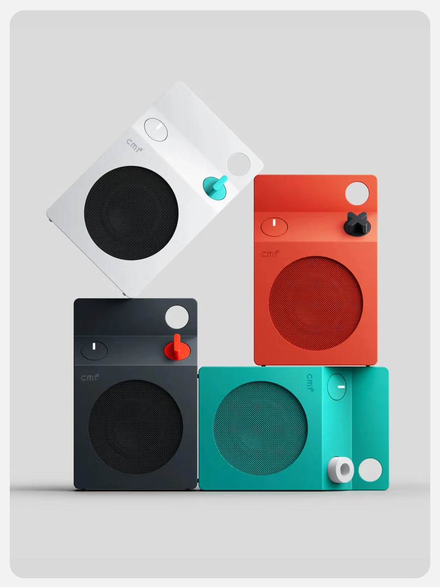 CMF Speaker S and M: 10W/35W Milk-Carton | IP68 | 18-Hour Battery