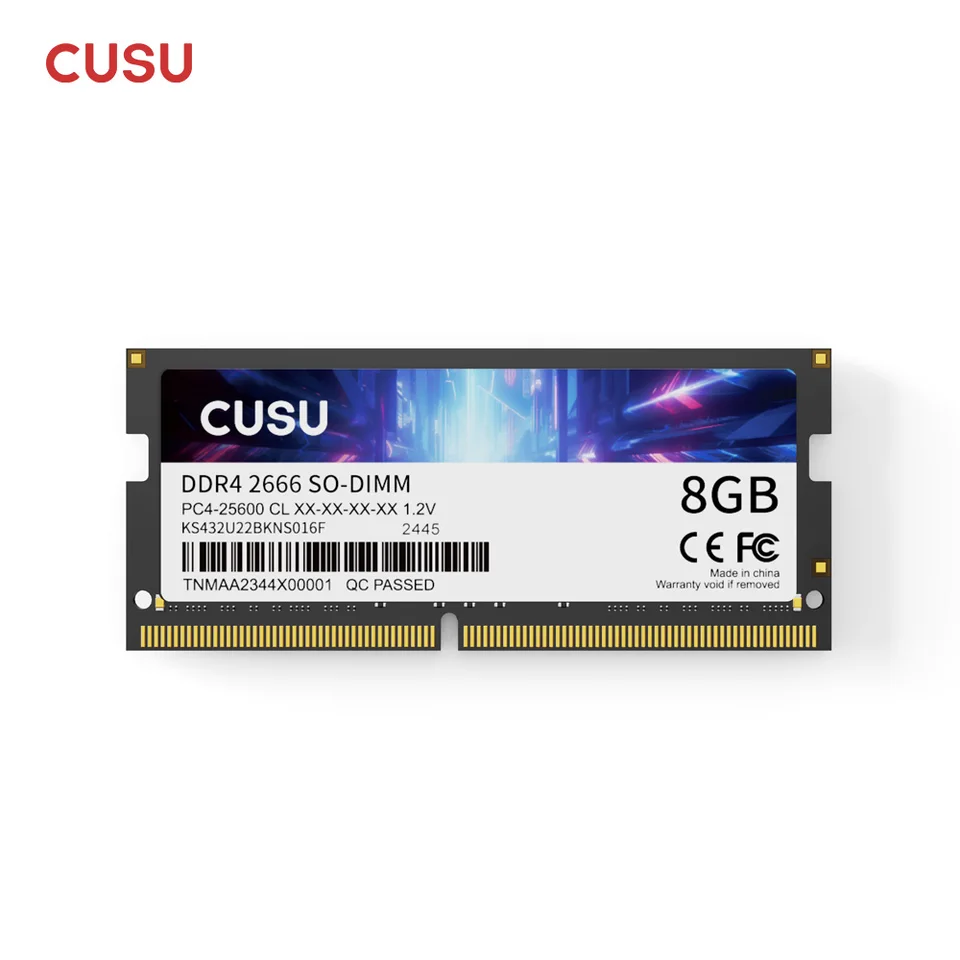 CUSU DDR4 8GB 16GB Memoria DDR4 Ram 3200MHz 2666MHz Laptop Memory
