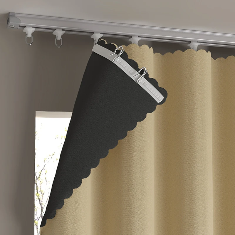 

Blackout Curtains High Shading Protection Living Room Bedroom Window Hook Window Shade Blackout Curtain Home Decoration