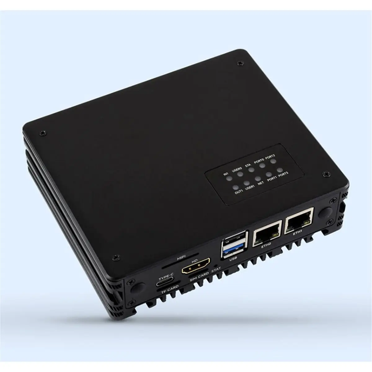 618 Mega Sale 2.5G Dual Ethernet Expansion Board for Raspberry Pi CM5 M.2 NVMe RS485 4G/5G & 4K HDMI-Compatible with Case