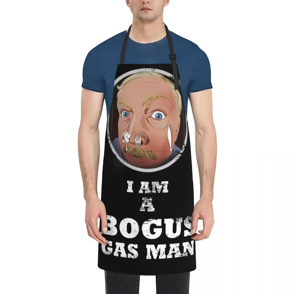 

Still Game Bogus Gas Man Apron Art Chef Accessories Kitchen Things Apron