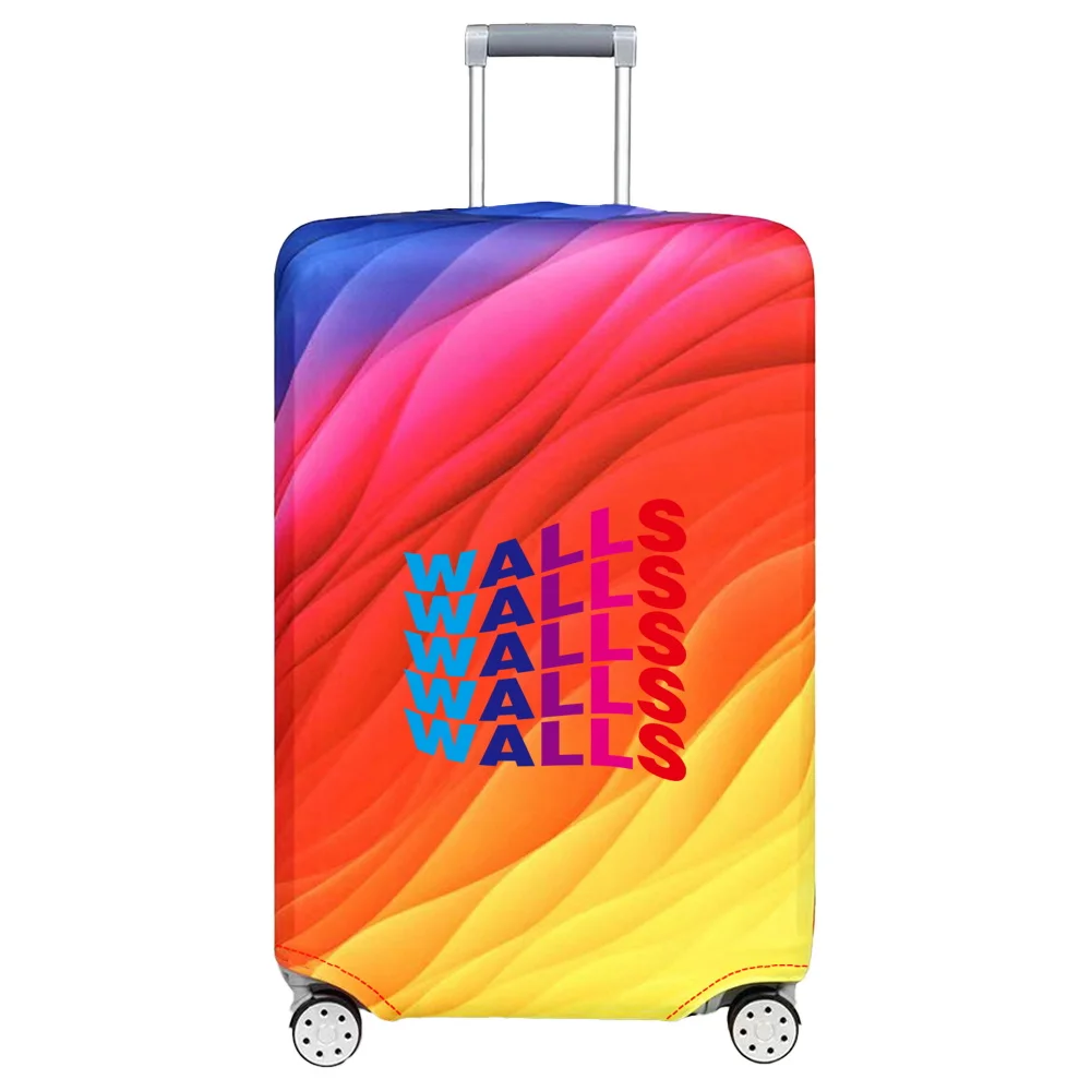 Luggage Covers 18-32inch Protector Travel Luggage Suitcase Protective Cover Stretch Dust Covers Print Walls Series