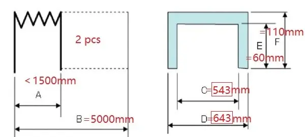 

customized 2pcs max length 5000mm with 6pcs iron plate as support Protective Cover Rail Dust Cover Cloth Water Dust-proof