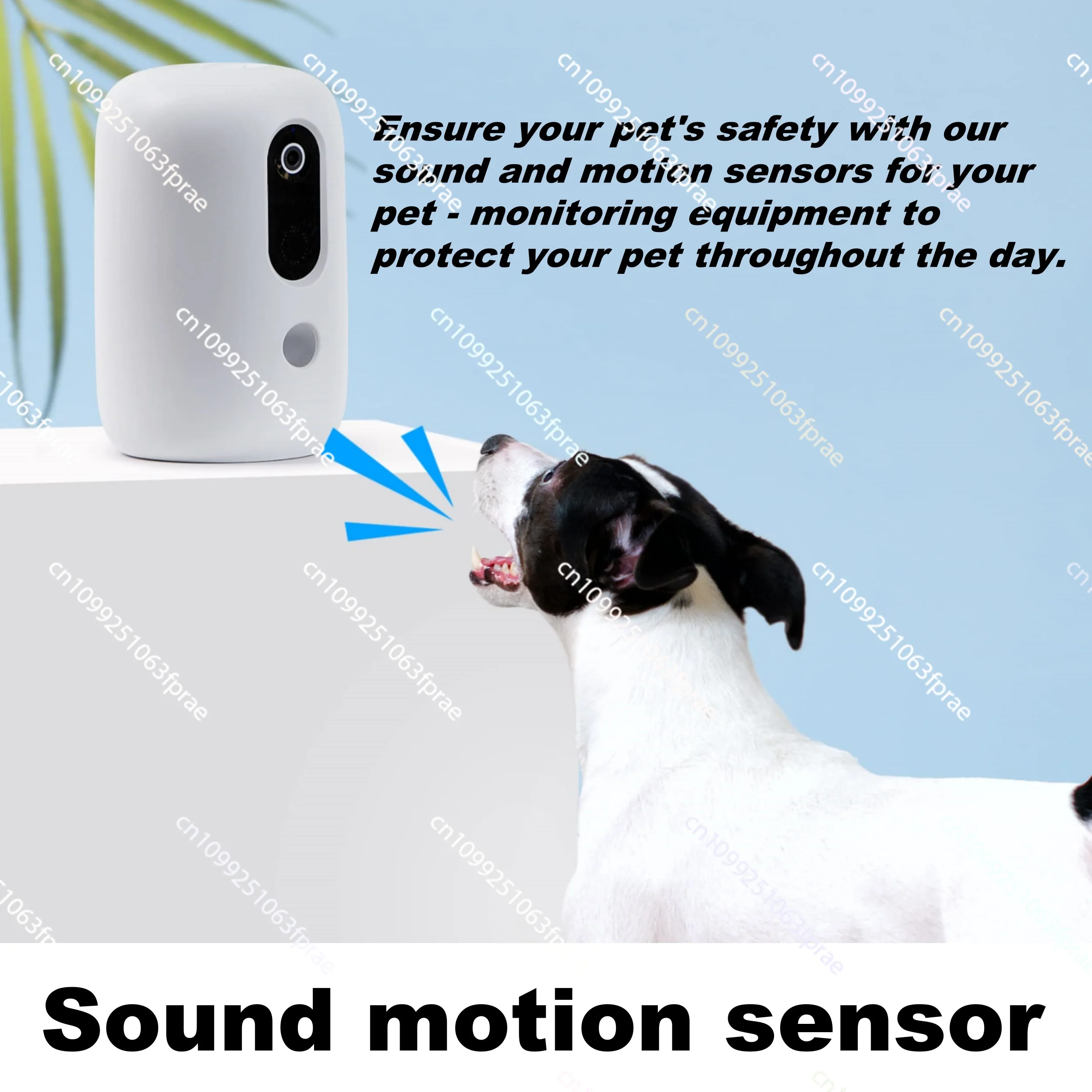 

Automatic Feeder Smart Snack High-tech Dispenser HD Camera WiFi Control Feeder 7L Capacity 1080p 2 Way Audio & Night Vision