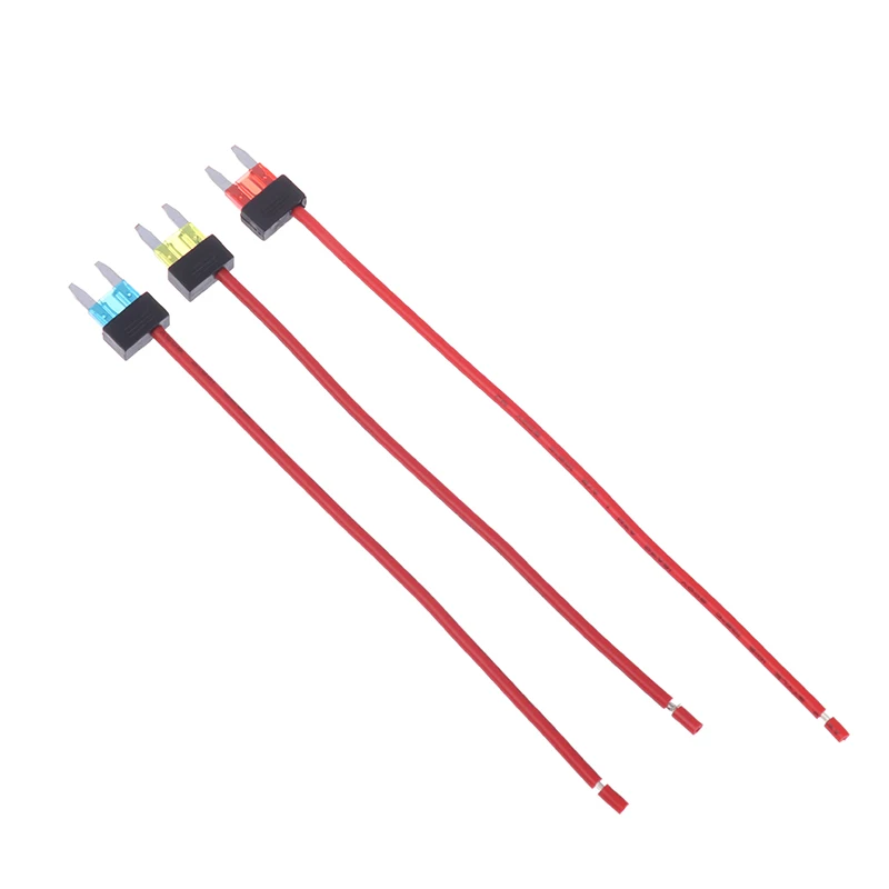 Mini ATM APM Blade MINI Simple Safety Device 12V 10A 15A 20A 1PC Car Fuse Holder Add-a-circuit TAP Adapter