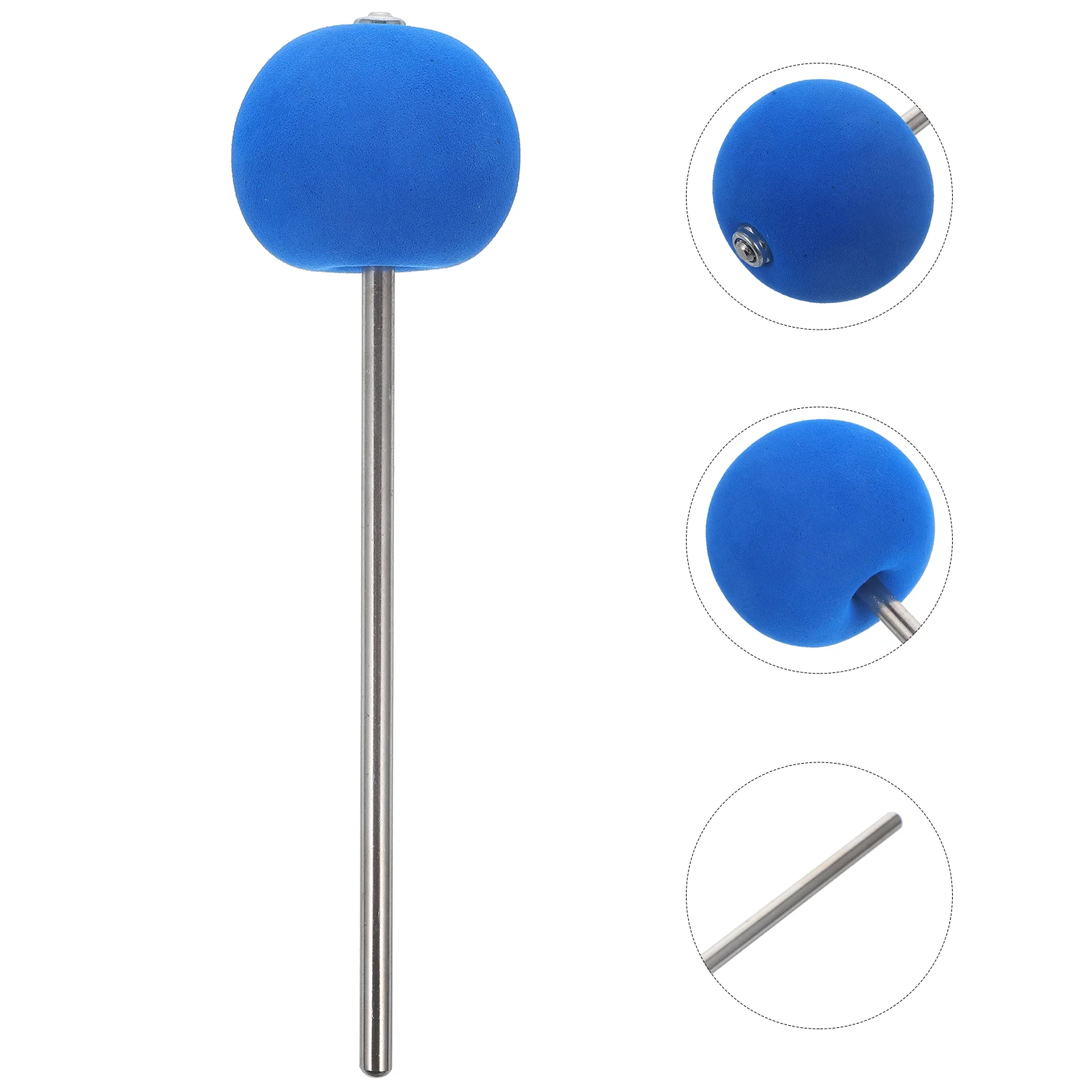 

Pedal Hammer Bass Drum Single Musical Instrument Accessories Kick Blue and Parts
