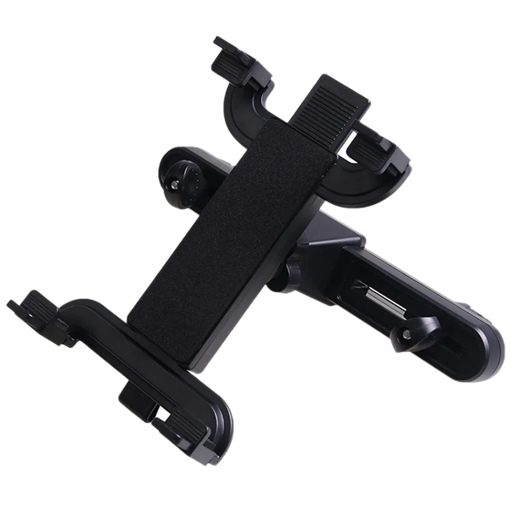 

Plastic Tablet Support Racks Adjustable Car Holder Brackets Black Child Backseat Mount Rotatory Stand Universal Bracket