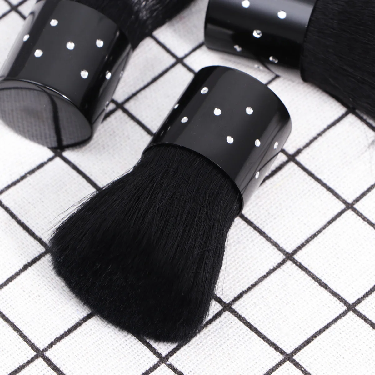 3Pcs Nail Art Cleaning Brush Professional Makeup Tool Ultra Soft Bristles for Daily and Salon Use Powder Cosmetics Application