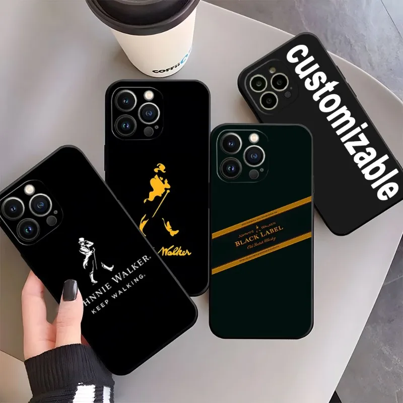 Чехол для телефона с логотипом Johnnie Walker, чехлы для Iphone 14 Pro Max 13 Mini 11 12 Xr X Xs 6 6s 7 8 Plus, Противоударная задняя крышка