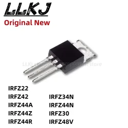 MOSFET TO-220, IRFZ22 IRFZ42 IRFZ44A IRFZ44Z IRFZ44R IRFZ34N IRFZ44N IRFZ30 IRFZ48V TO220, 1 pièce