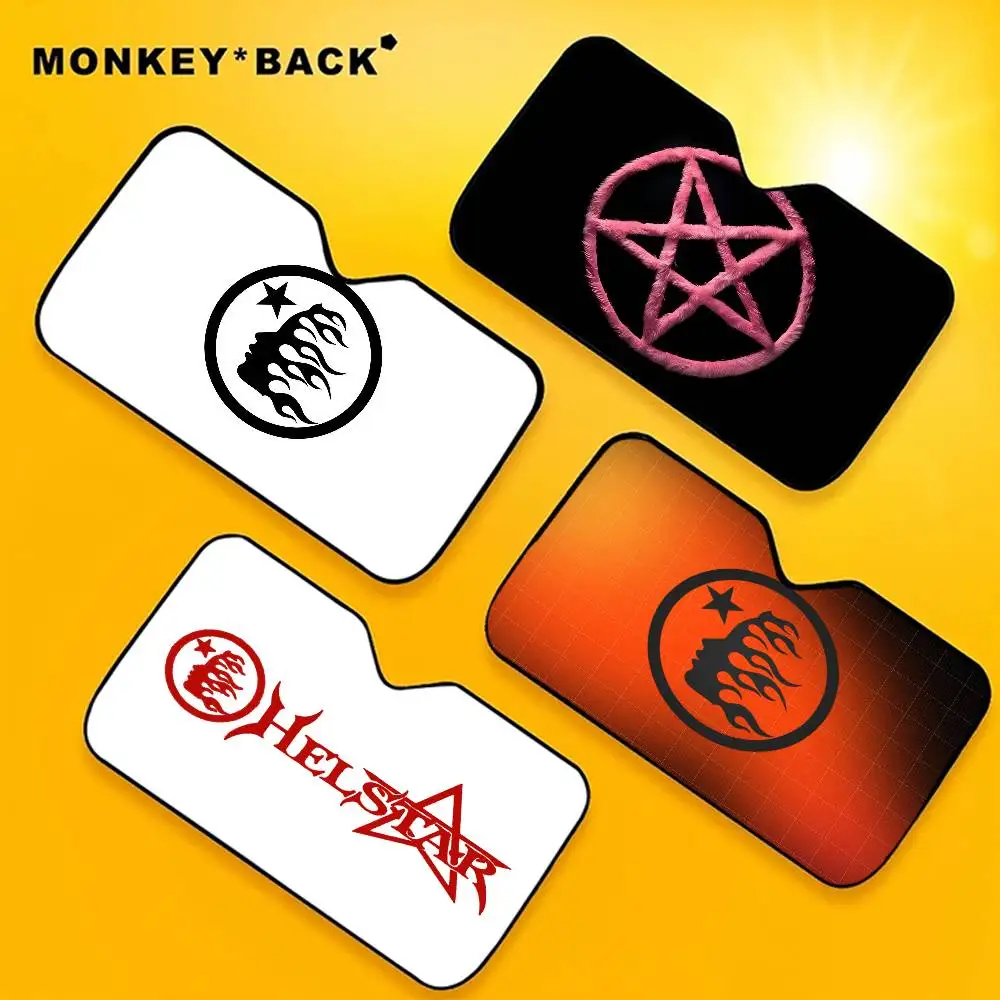 

H-H-HellStarS Various Anime Car Sunshade Nature Sun Shade Windshield Privacy UV Protector For Truck/SUV/Vehicle Window Visor