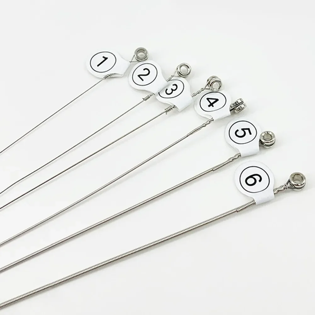 Electric Guitar Strings Set Practiced Nickel Plated Steel Guitar Strings For Electric Guitar For Guitar Parts Musical Instrument