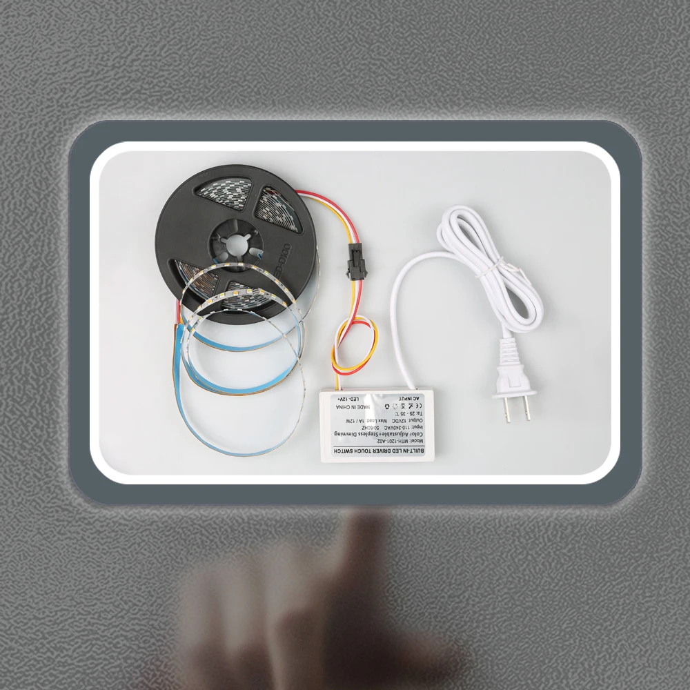 AC110V-240V mirror touch sensor switch 1-5mm mirror 12V LED light touch switch high sensitivity touch sensor