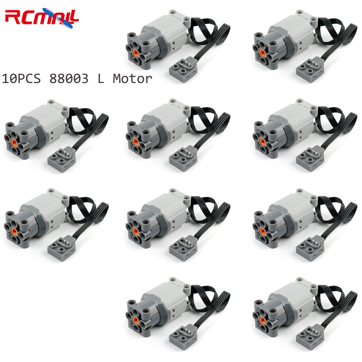 

10 шт. 88003 L мотор MOC комплект силовых функций строительные блоки PF кирпичи