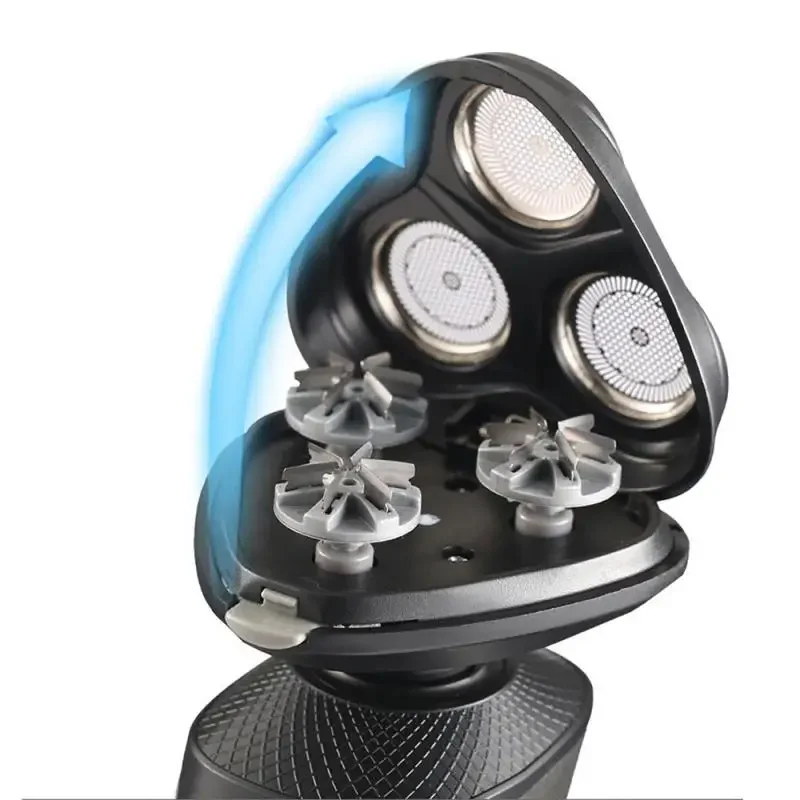 Electric Shaver For Men 3 In 1 Electric Rechargeable Hair Razor Professional Beard Trimmer Beard Knife Washable USB Rechargeable