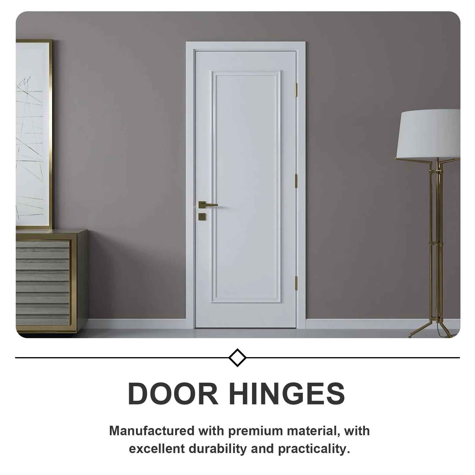

8pcs Self Closing Stainless Steel Spring For Cabinet Wardrobe Closet Furniture Door Automatic Door Hinge Repair Hardware