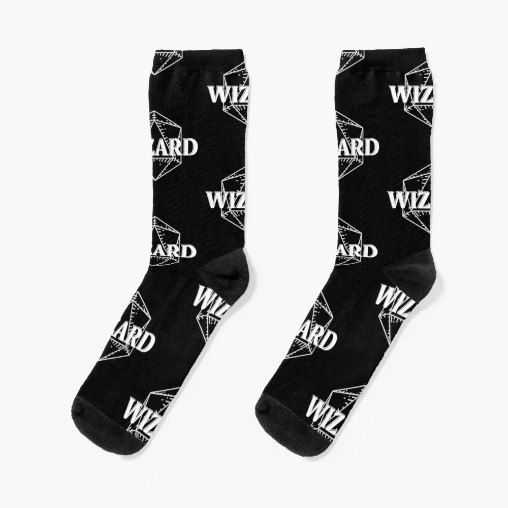 

Dnd Wizard Class Symbol D20 Print Socks cartoon christmas stocking men cotton high quality Socks Men Women's