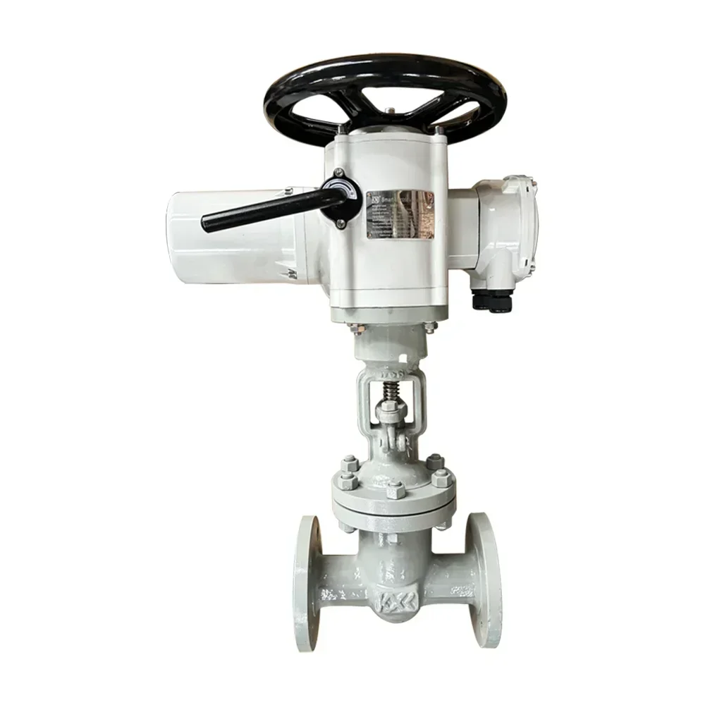 

carbon steel WCB rising stem OR&S flange Electric Actuator metal seat gate valve