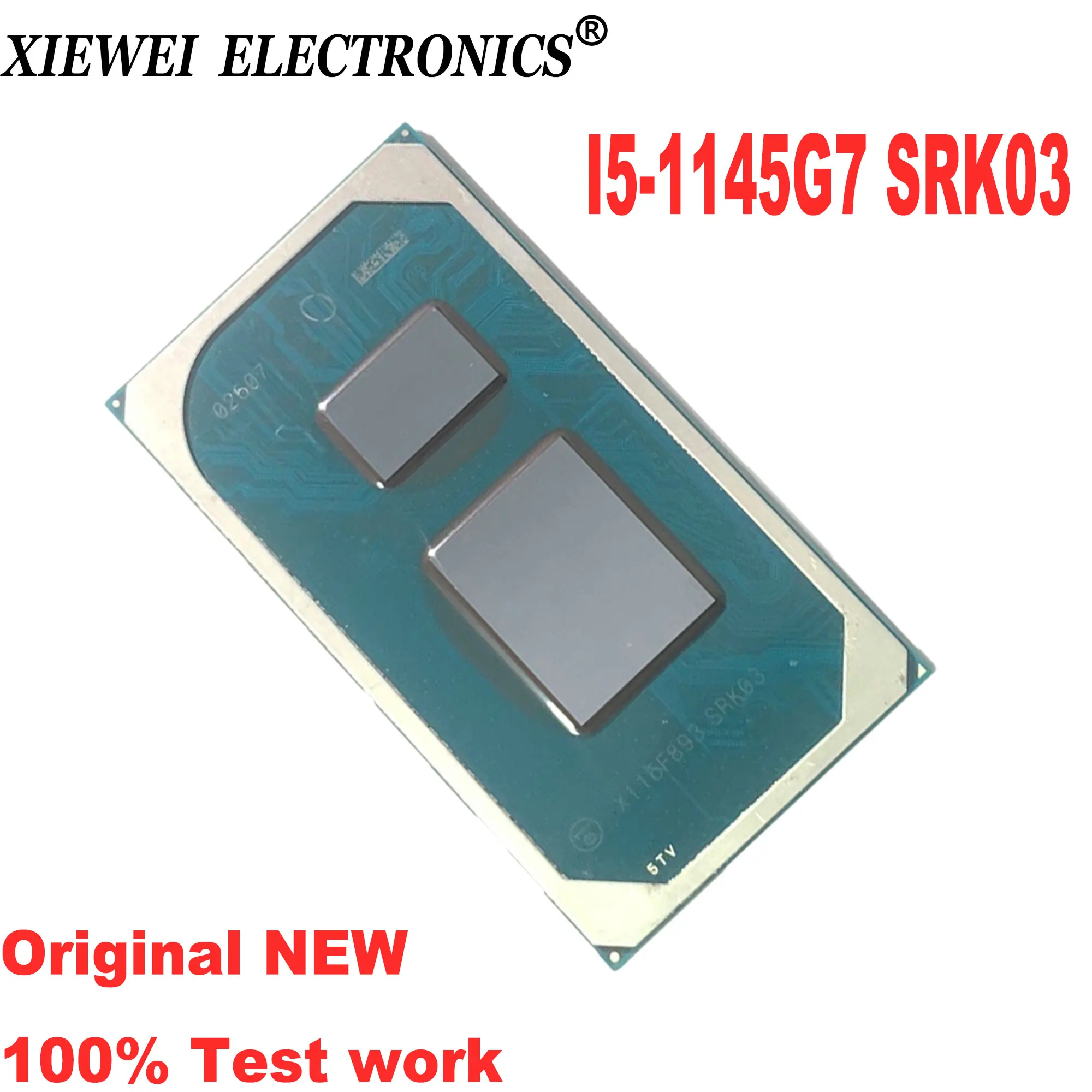 100% Original Tested Working I5-1145G7 SRK03 i5 1145G7 CPU BGA Chipset with balls IC chips