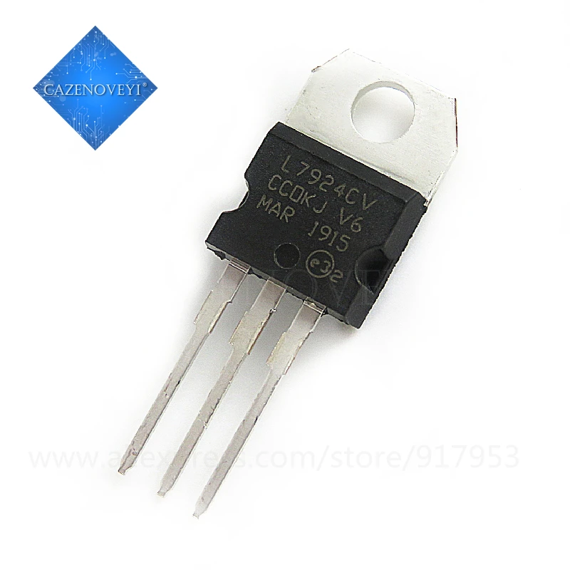 

High quality seller 10pcs/lot L7924CV L7924 7924 TO-220 In Stock