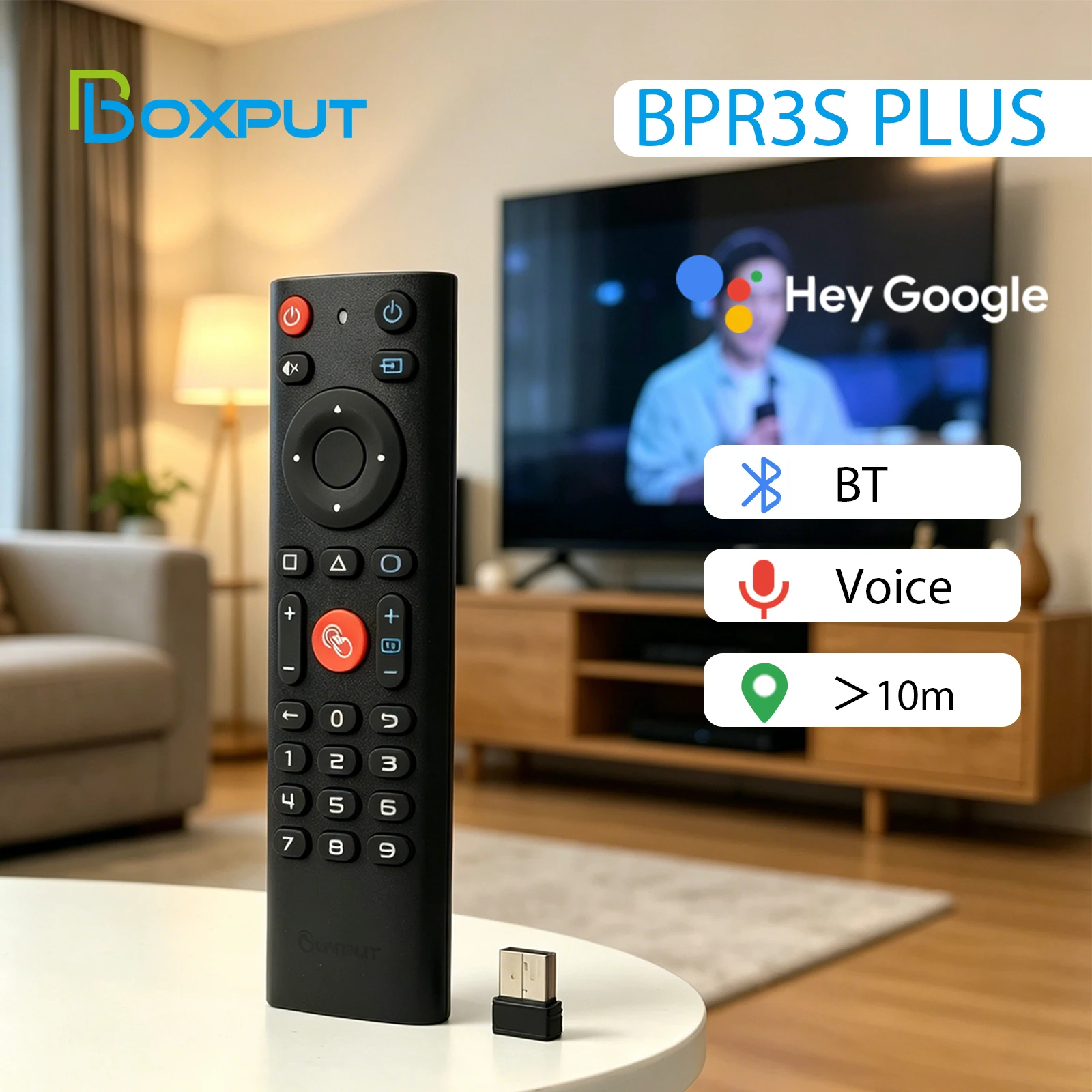 BPR3Splus BPR1Splus BPR2Splus Air Mouse Voice Remote Control 2.4G WirelessGyroscope BT5.0 IR Learning for Smart TV Android TVBox