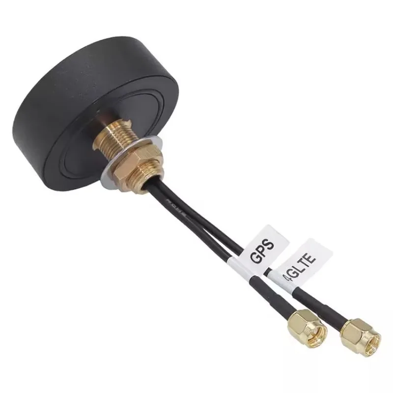 Immagine 3: Antenna Combinata 2 in 1 GPS LTE 4G WIFI, Antenna Omnidirezionale Impermeabile per Esterni a Doppia Banda con Montaggio a Vite, Antenna Puck 4G