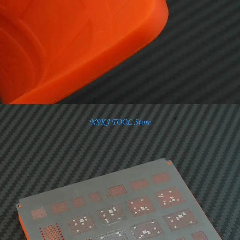 L8RC BGA Stencils Tin Planting Insulation Base IC Chip BGA Stencils Planting Pad