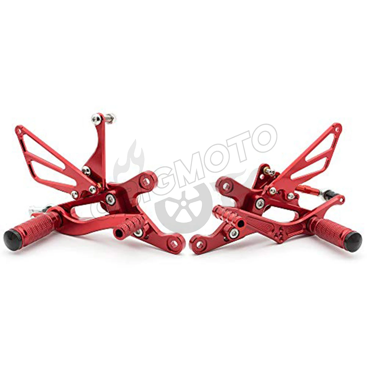 Motorcycle Rearset Footpeg Rear Footrest Foot Pegs Pedal Rearsets Shifter CNC Adjustable For YAMAHA YZF R1 2003 2002-1998 YZF-R1