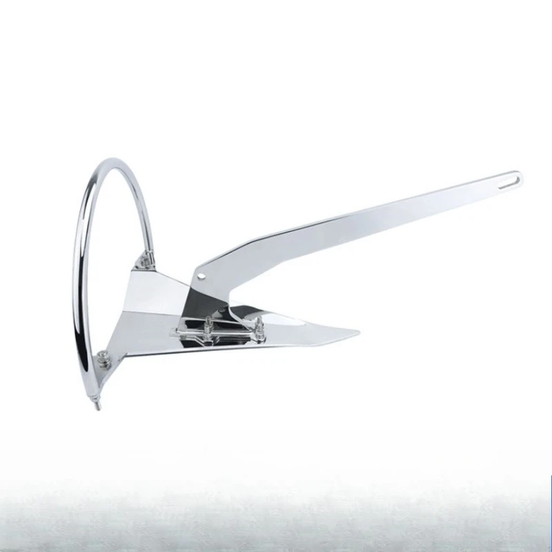 316 stainless steel anchor, triangular anchor for yachts, large grip anchor, large claw triangular anchor