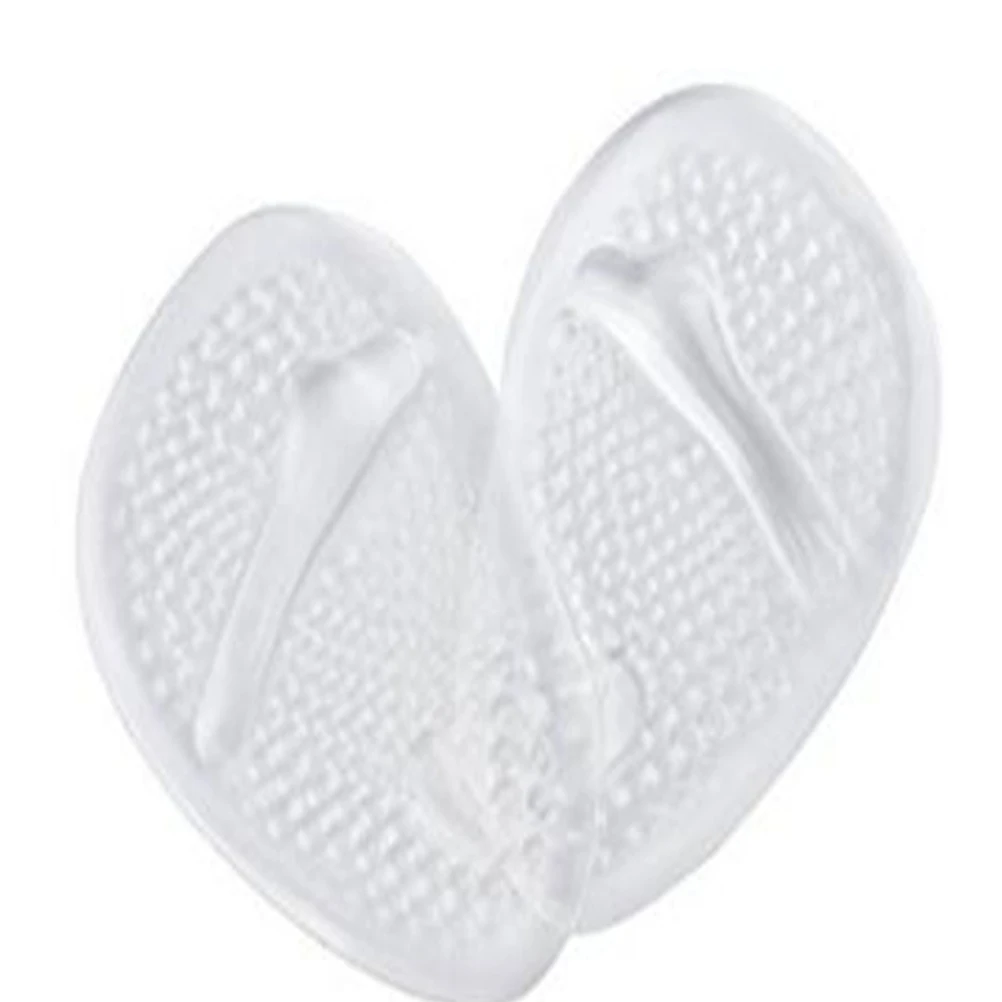 

4 Pcs High Heel Insoles Set Breathable Non-Slip Half Sole Inserts Shoe Mat Comfortable Silicone Design Women Foot Care Tools
