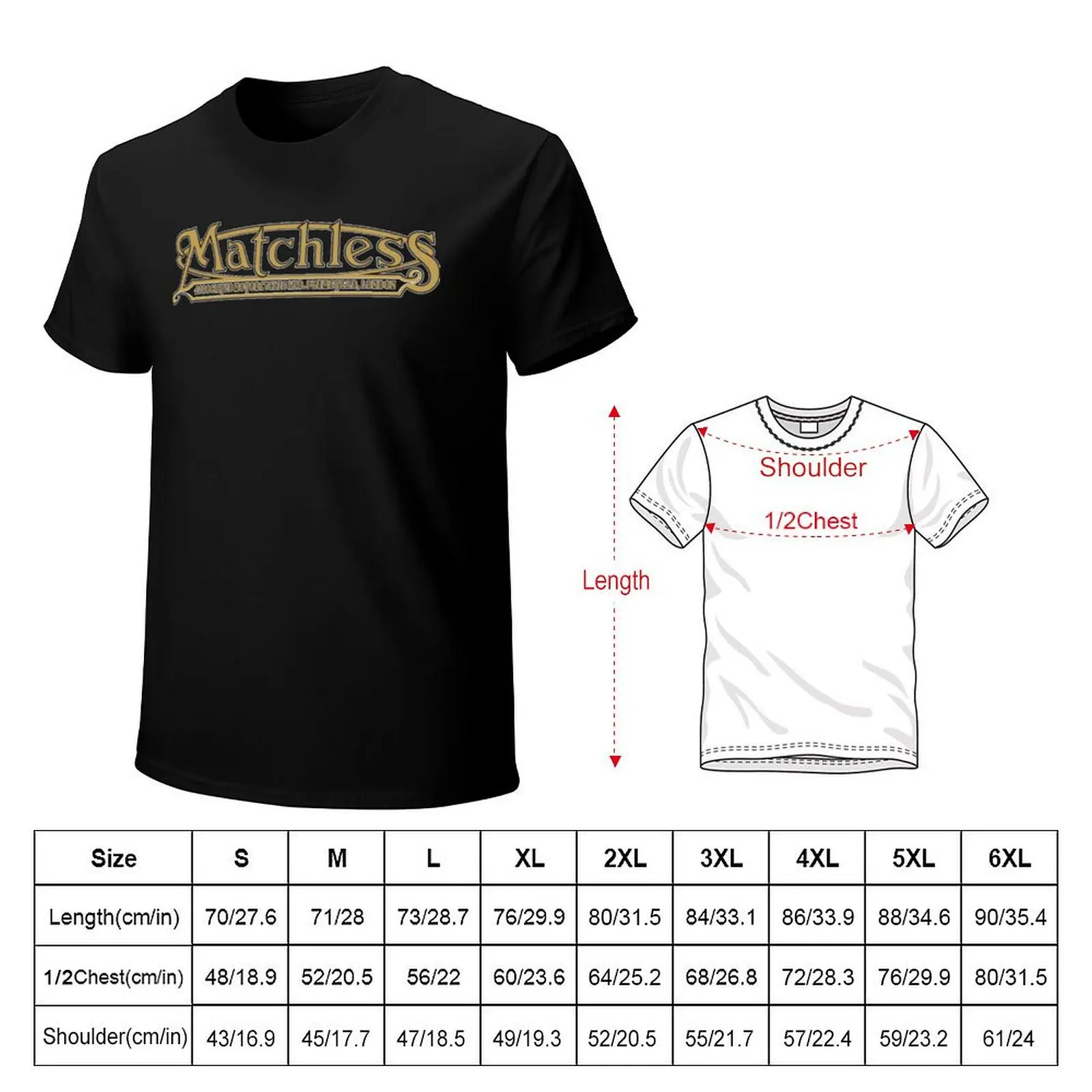 Matchless Motorcycles - Script T-Shirt anime t shirts oversize T-Shirt