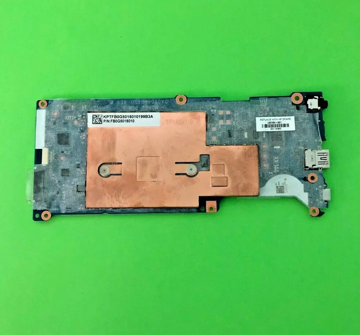 L53193-001 For HP 11 x360 G2 EE Chromebook Motherboard 4GB RAM 32 GB Storage Intel Celeron N4000 Processor WFC 100% Full Tested