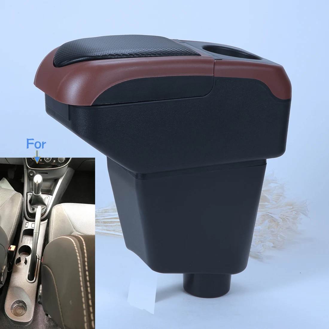 

Подлокотник для Renault Clio 4, подлокотник для Renault Captur Clio 3 IV, автомобильный подлокотник, органайзер для хранения, усилитель подлокотника, детали интерьера