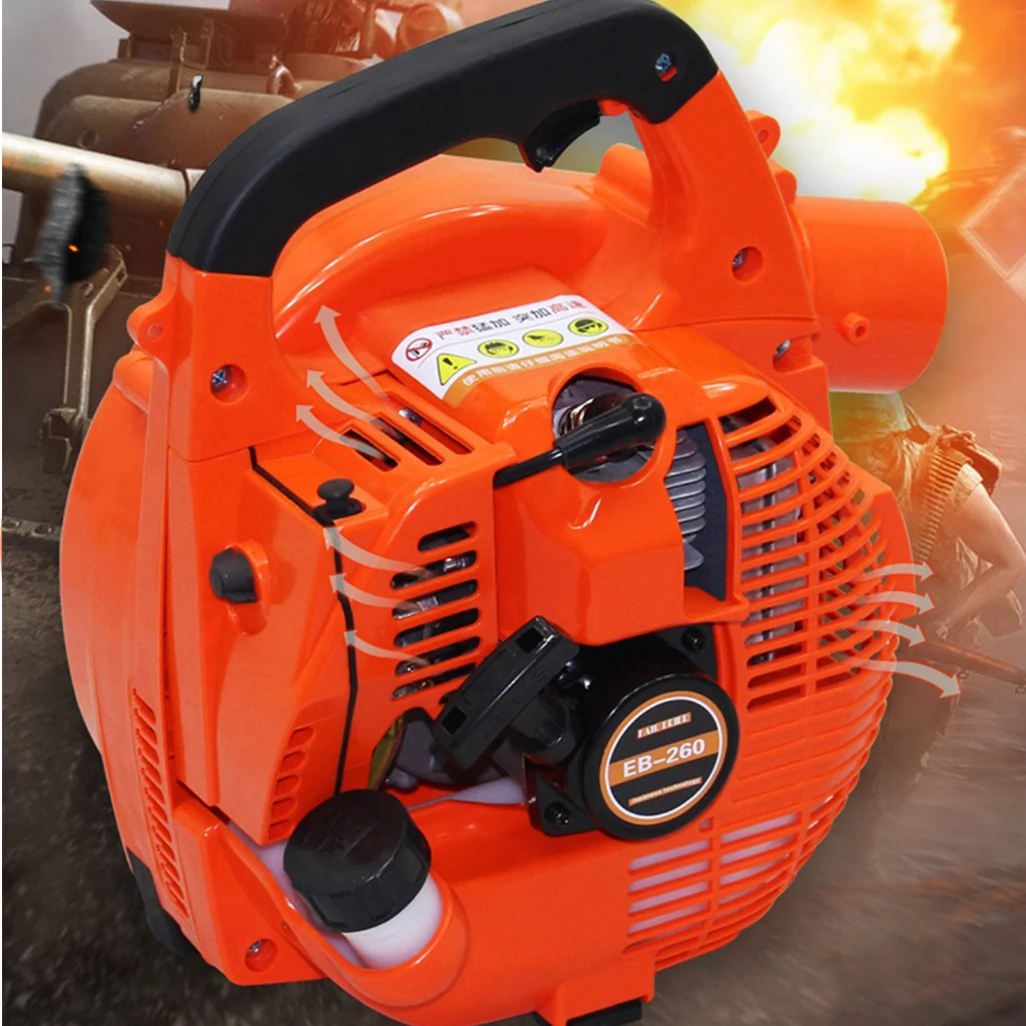 Portable Gasoline Engine Two-Stroke Snow Blower Construction Site Blowing Dust, Agricultural Household Fire Extinguishing