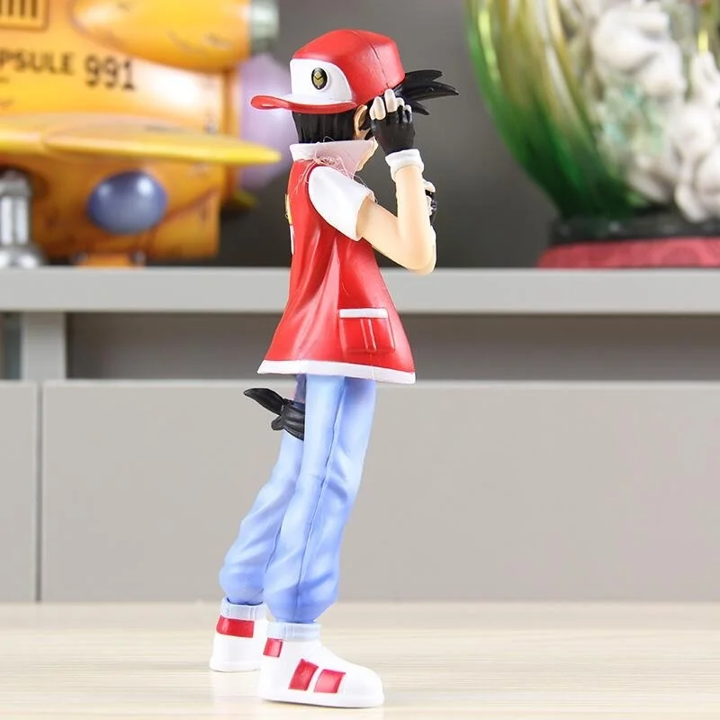Anime nuevo Ash Ketchum Trainer figura escena colección Aciton figura lindo modelo Pvc niños muñeca decoración niños juguetes regalos