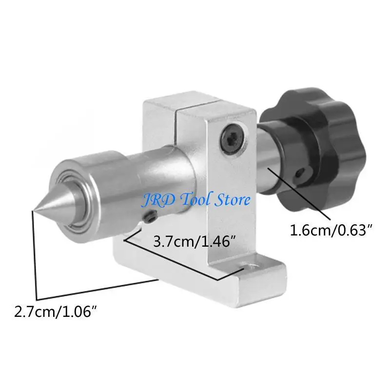 A2UD Durable Lathe Tailstock Plum Blossom Center for Processing Lathe Shaft Parts  Live Center Woodworking Easy to Install