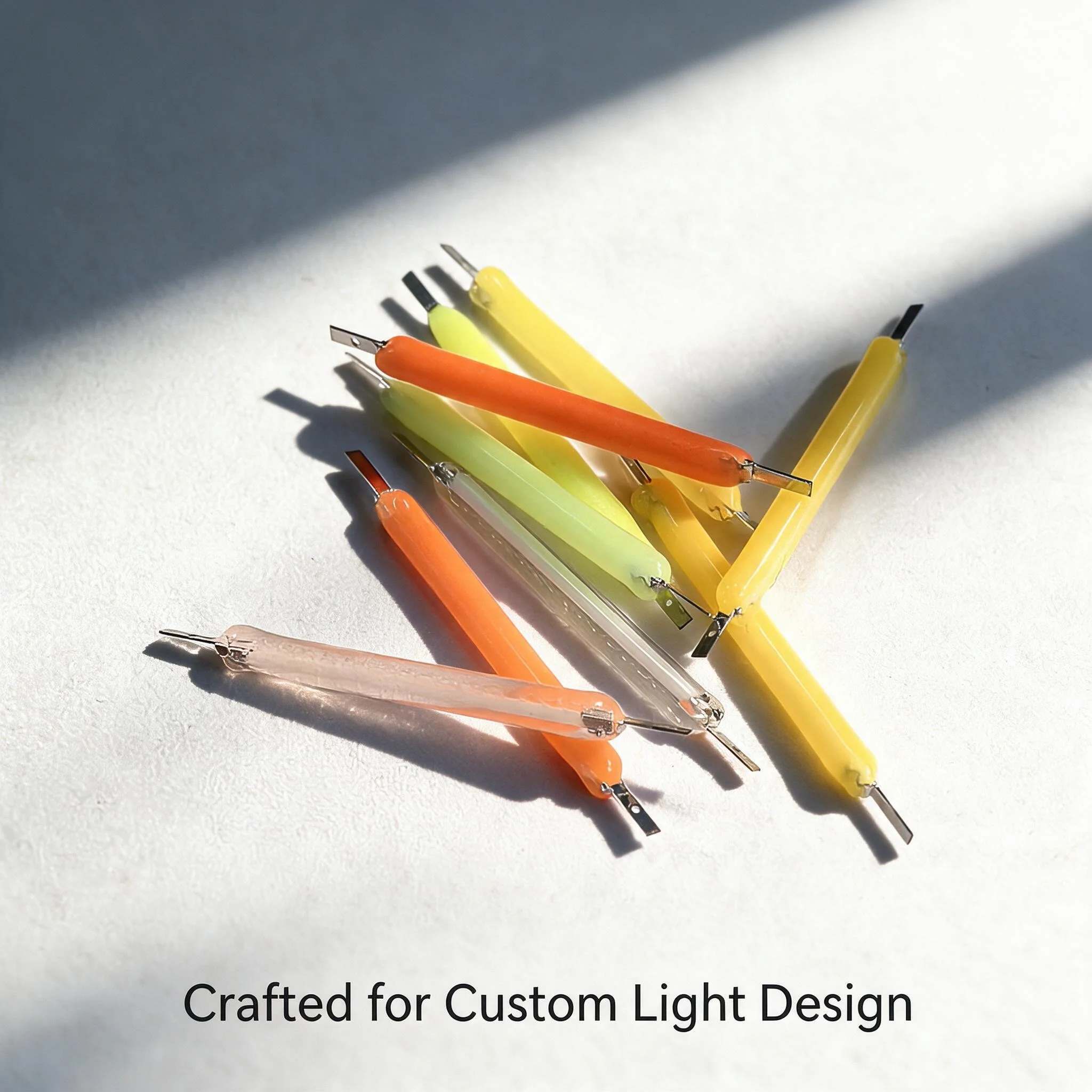 RGB Colorful LED Filament COB 26mm 3V for DIY Decorative Bulb Chandelier Wedding Party Light DIY Cafe Bar Decorative Lighting