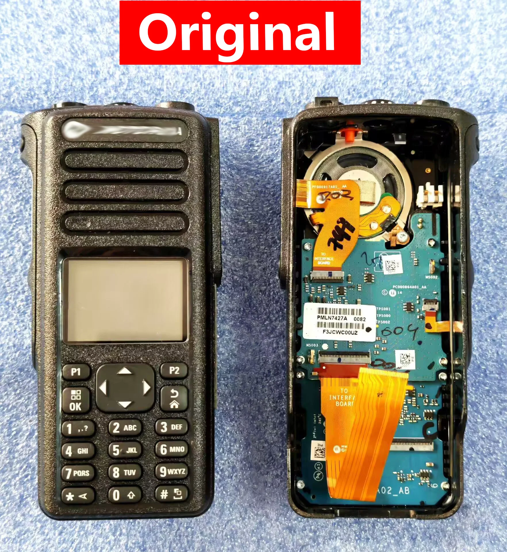 

PMLN7427A Original P8668i housing assembly for motorola DP4801e DGP8550e DP4800e...
