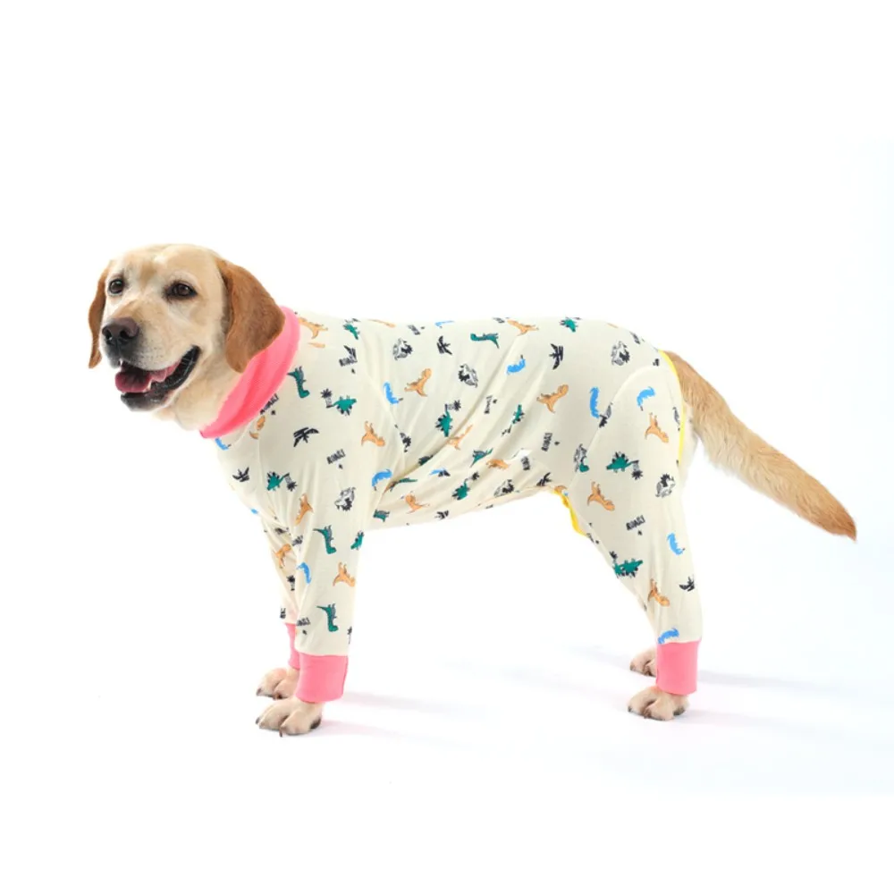 After Surgery Dog Recovery Onesie For Post Spay Body Suit for Male and Female Dogs Comfortable Pet Pajamas Jammies