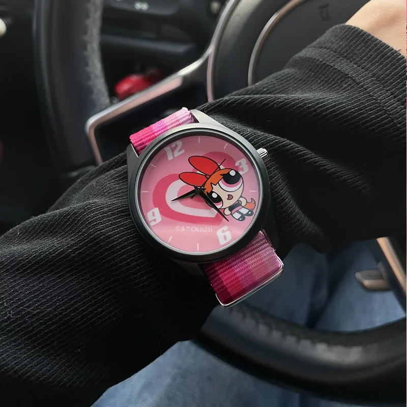 سلسلة صندوق أعمى للفتيات من Powerpuff ساعة بنمط رائع ورائع وإكسسوارات عصرية متعددة الأنماط صندوق غامض هدايا مفاجئة محيطية #6